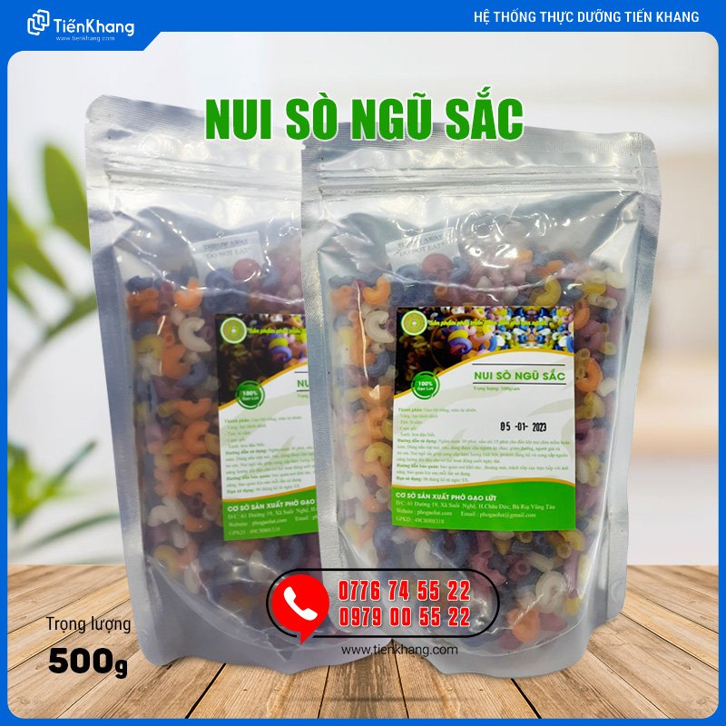 Nui Ngũ Sắc - Bịch (500gram)
