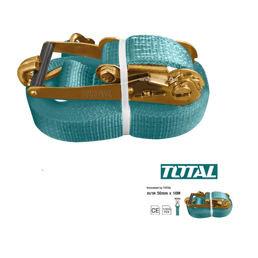 Dây đai 10 mét TOTAL THTRS3101 (sức tải 3 tấn)
