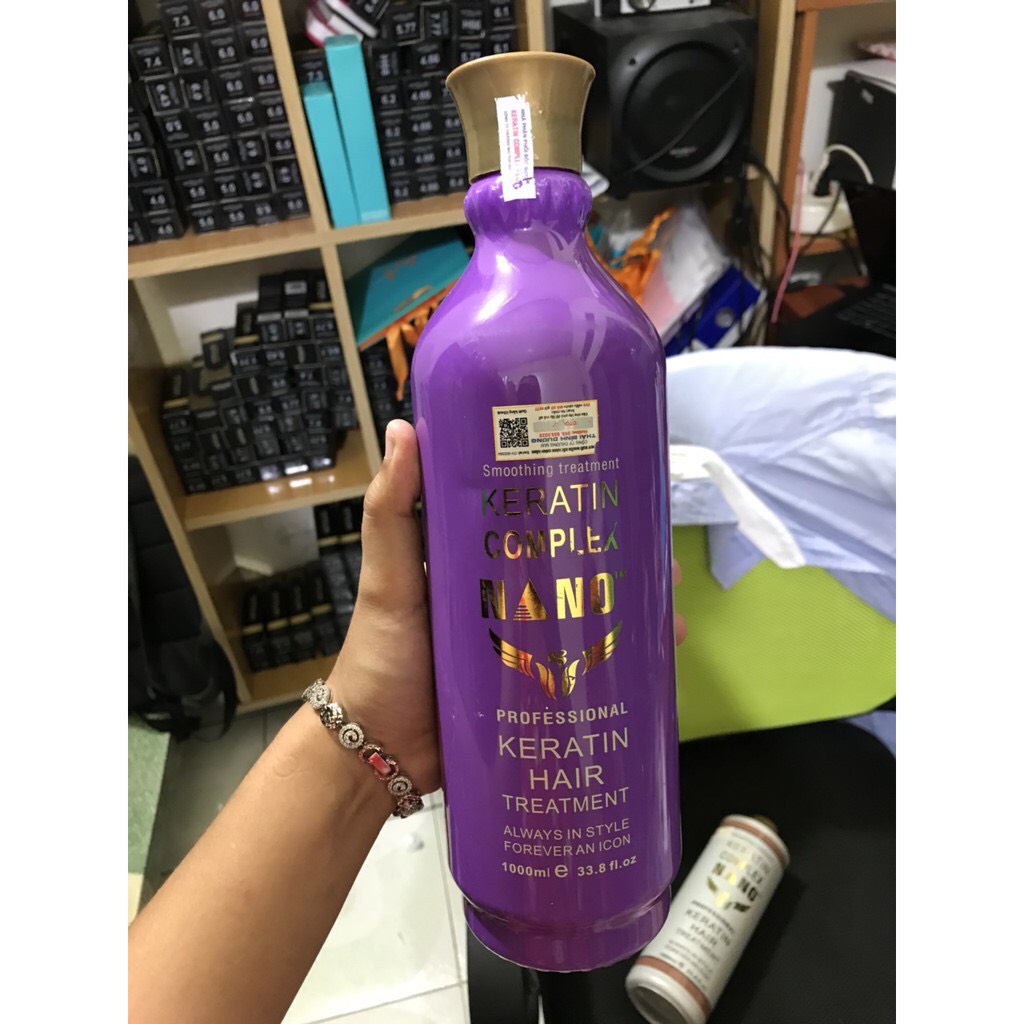 HẤP PHỤC HỒI KERATIN NANO COMPLEX 1000ml