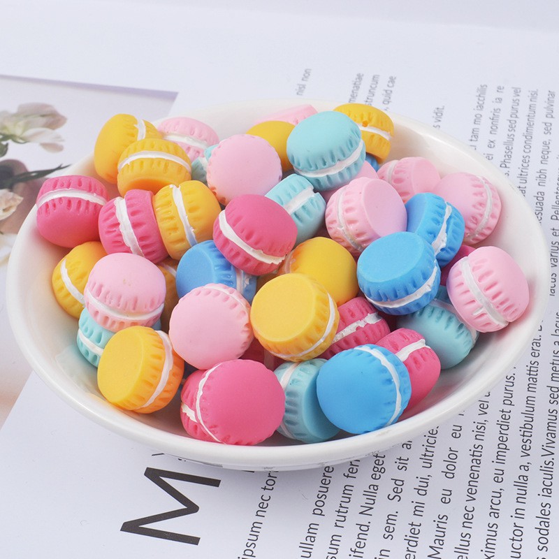 [HCM]Mô Hình Bánh Macaron Charm Slime [1 cái ]