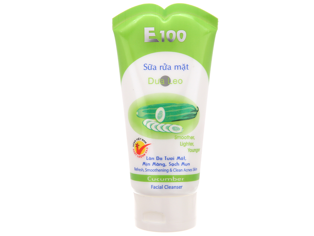 Sữa rửa mặt E100 dưa leo 100g