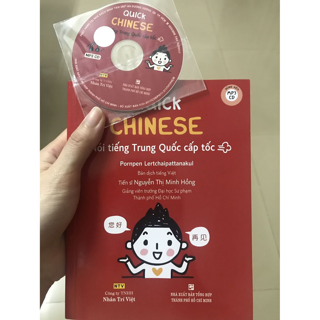 Sách - Quick Chinese - Nói tiếng Trung Quốc cấp tốc (kèm CD)