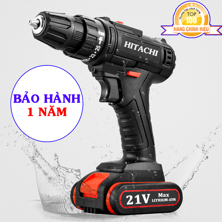 Khoan pin Hitachi 21V cao cấp