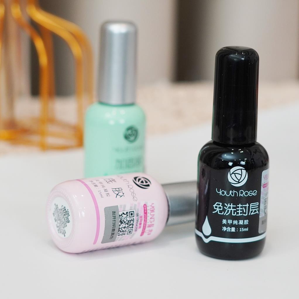 Base, top, cứng móng hoa hồng 15ml