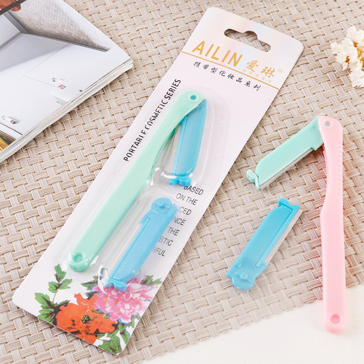 Bộ Dao Cạo, Tỉa Lông Mày Tóc Mái 2 Lưỡi Ailin