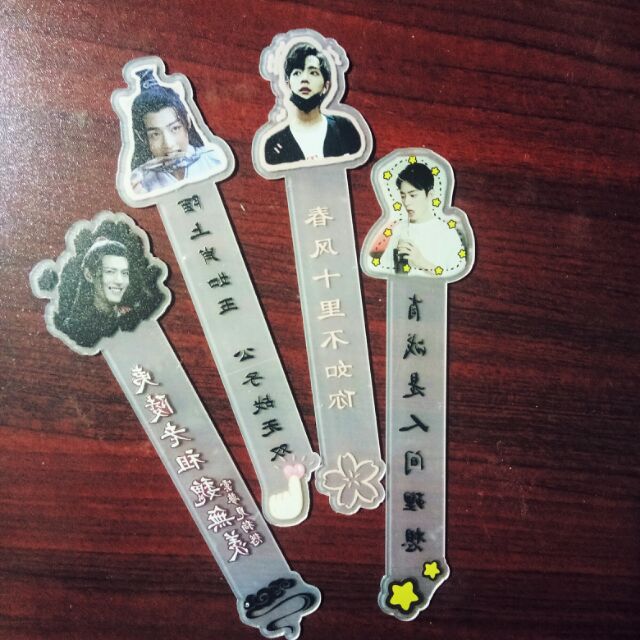 Bookmark ( Có Thể Làm Thước Kẻ) Vương Bác, Tiêu Chiến, Bát Quân Tiêu