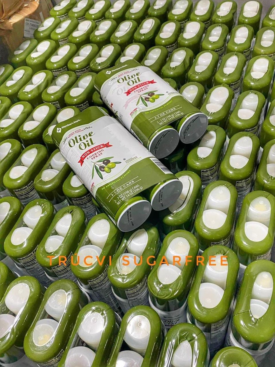Dầu Olive Extra Vigin Members Mark dạng xịt 0 calo [eat clean , keto , gymer , tiểu đường, ăn kiêng]