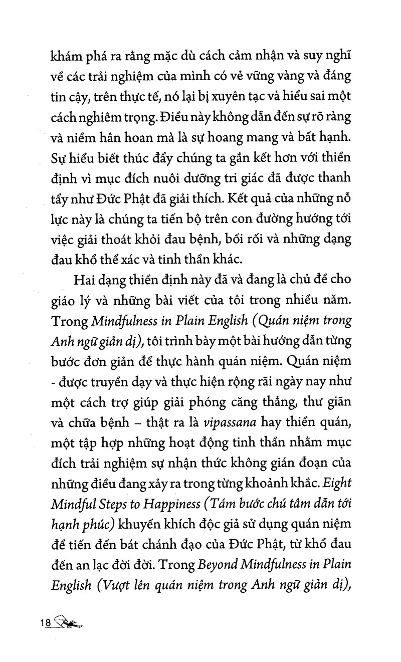 Fahasa - Thiền Định Về Tri Giác (Tái Bản 2018)