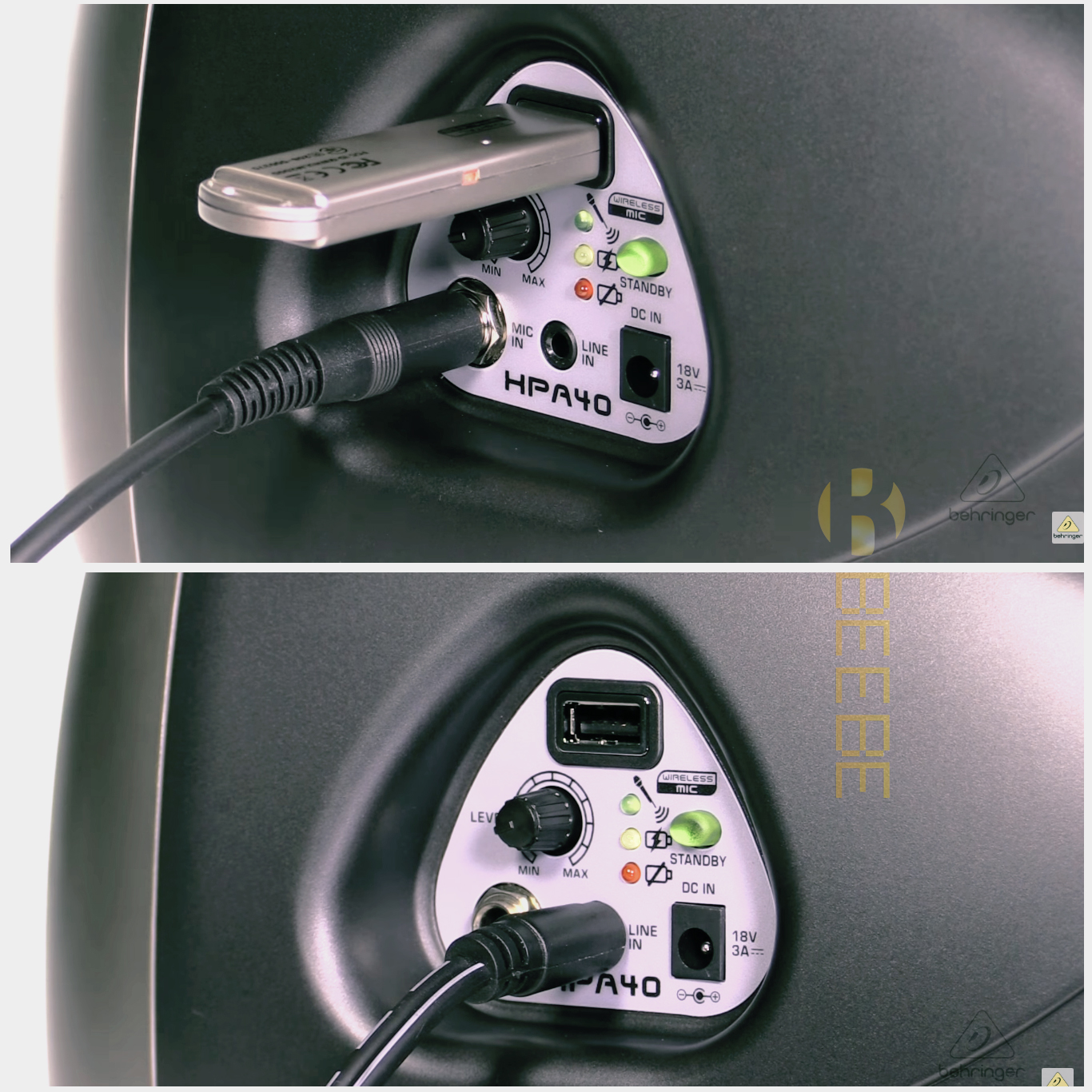 Loa Kéo Di Động Cao Cấp Có Micro Behringer HPA40