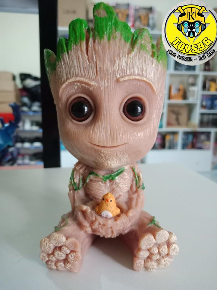 Chậu hoa mô hình trưng bày Baby Groot