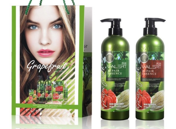 CẶP DẦU GỘI XẢ BƯỞI GRAPEFRUIT DUNG TICH 850ML
