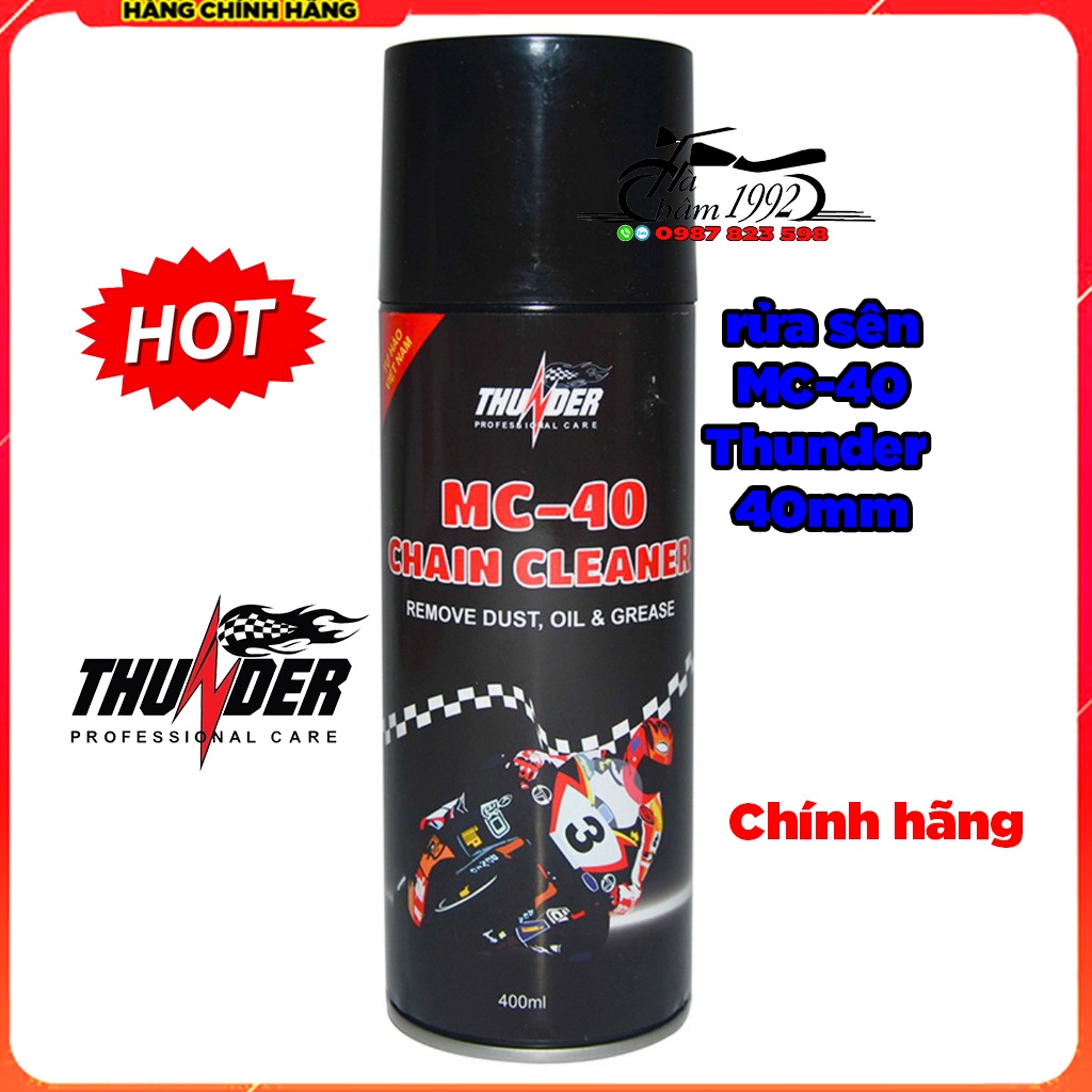 Bôi Trơn Và Rửa Sên Thunder Chính Hãng [ Mua Bộ Kèm Cọ Chà Sên ]