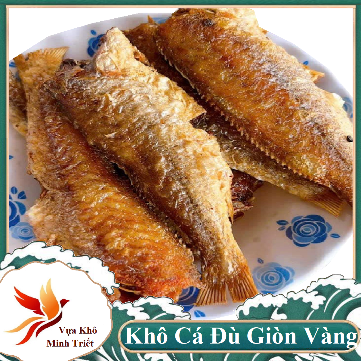 1KG KHÔ CÁ ĐÙ SIZE NHỎ CHIÊN GIÒN NHƯ Ý-không hôi tanh, có mùi thơm đặc trưng VỰA KHÔ MINH TRIẾT