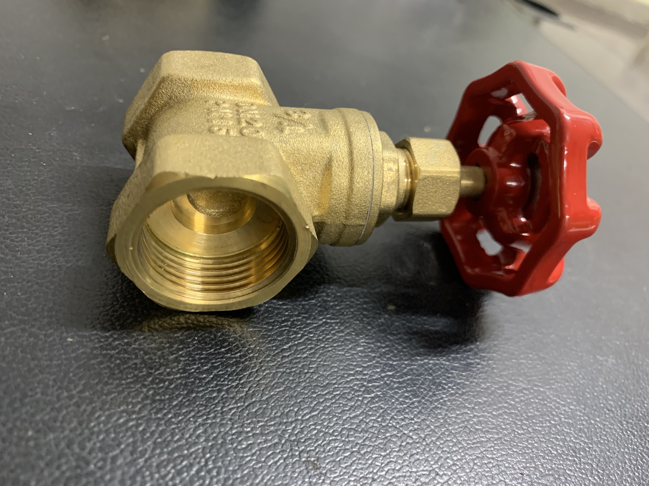 Van Khóa Nước Cửa Đồng Double Lin DN15 DN20