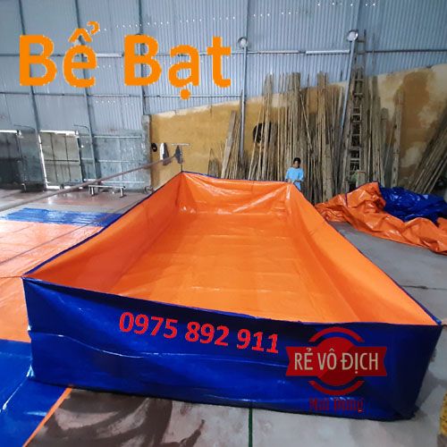 BỂ BẠT NUÔI ,ỐC ,ẾCH ,CÁ , LƯƠN 3x2x1