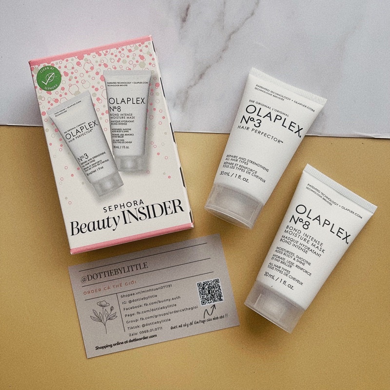 [BILL US] Set dưỡng tóc OLAPLEX SEPHORA