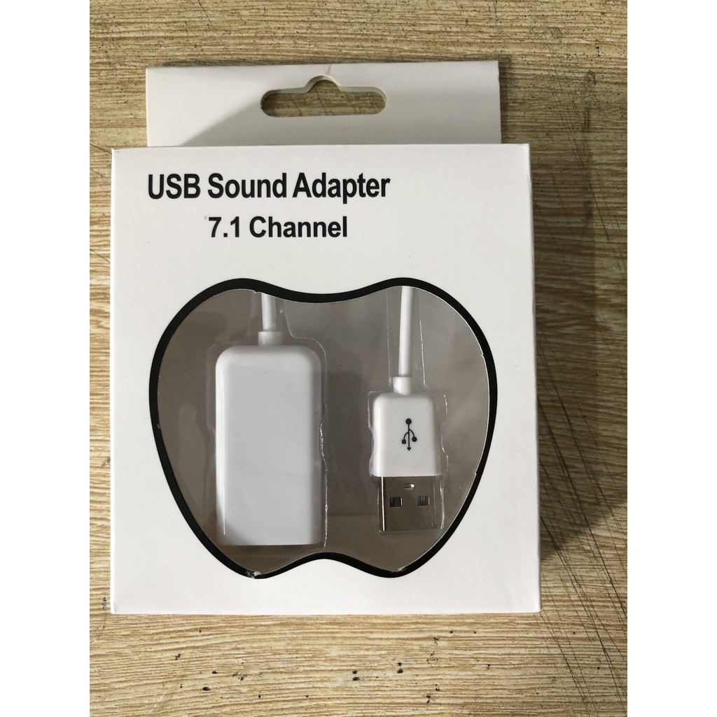 Cáp chuyển đổi usb sang sound (audio) 7.1 và míc