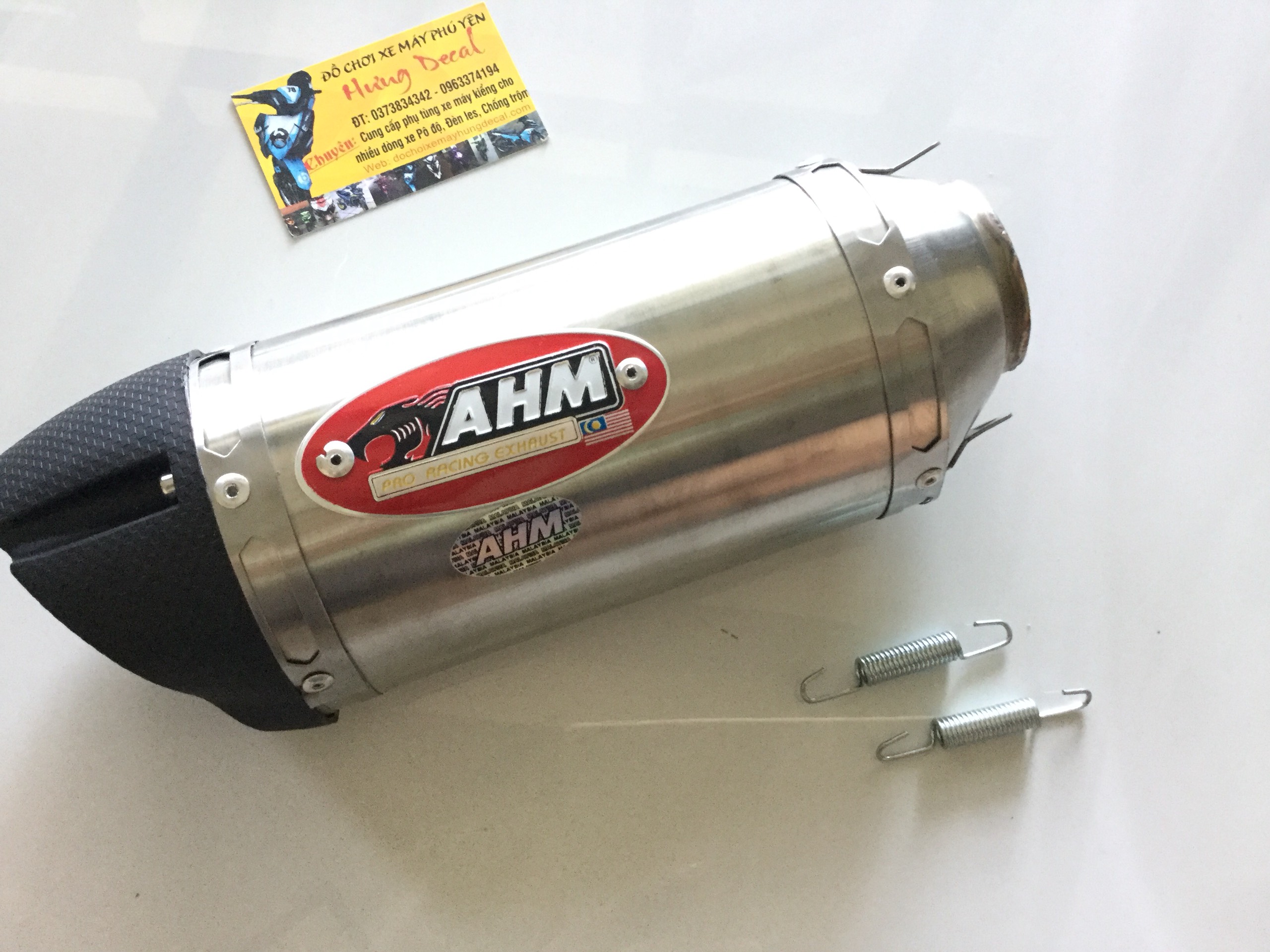 Sét Pô AHM M3 Inox