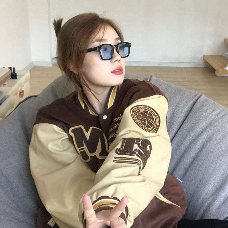 [FREESHIP + HOÀN TIỀN 50K] ÁO BOMBER CHỮ M MÀU NÂU HOTTEND SIÊU NĂNG ĐỘNG TRẺ TRUNG CHO CÁC BẠN TRẺ - CHUNGLEE SHOP-LĐ