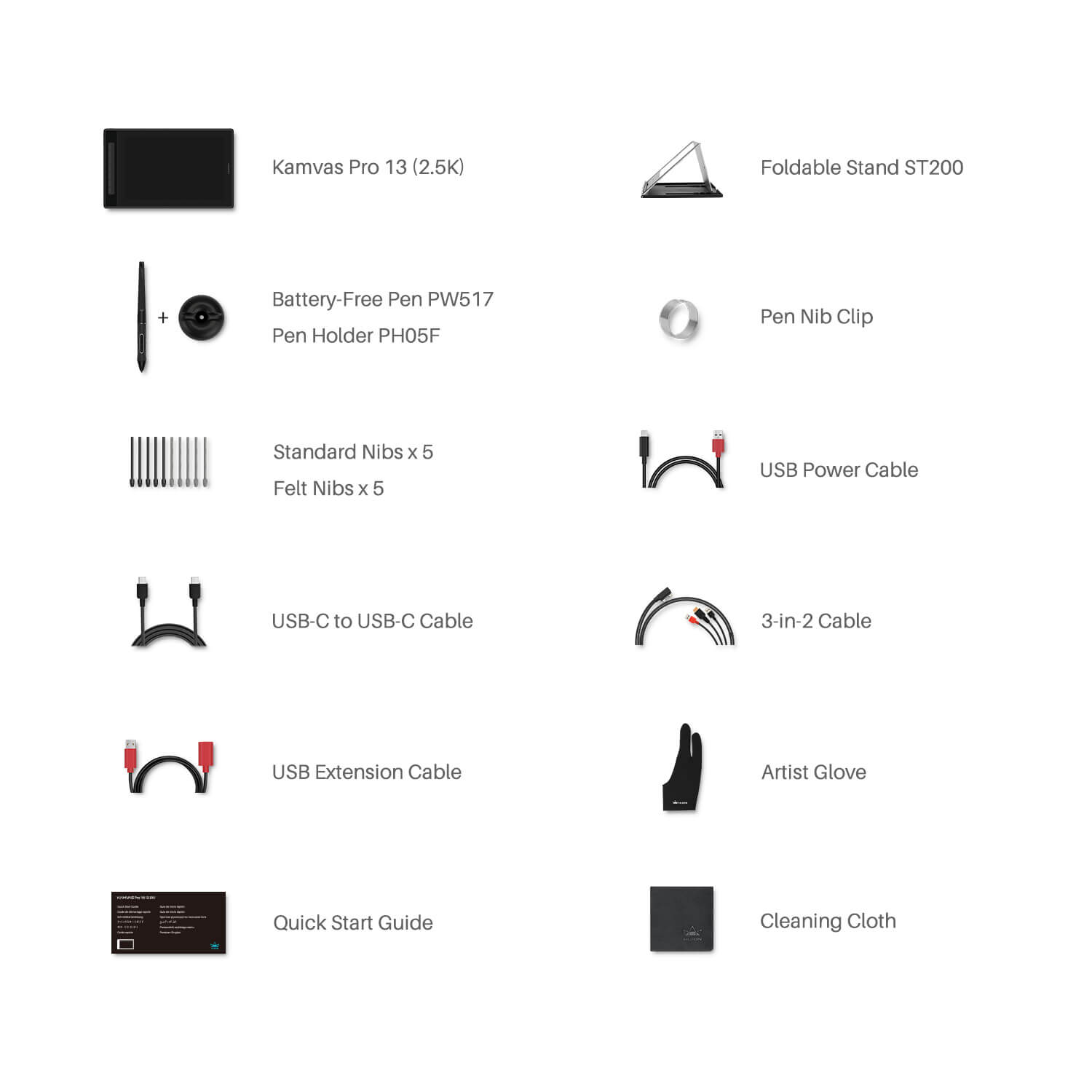 Bảng vẽ LCD Huion Kamvas Pro 13 (2.5K)