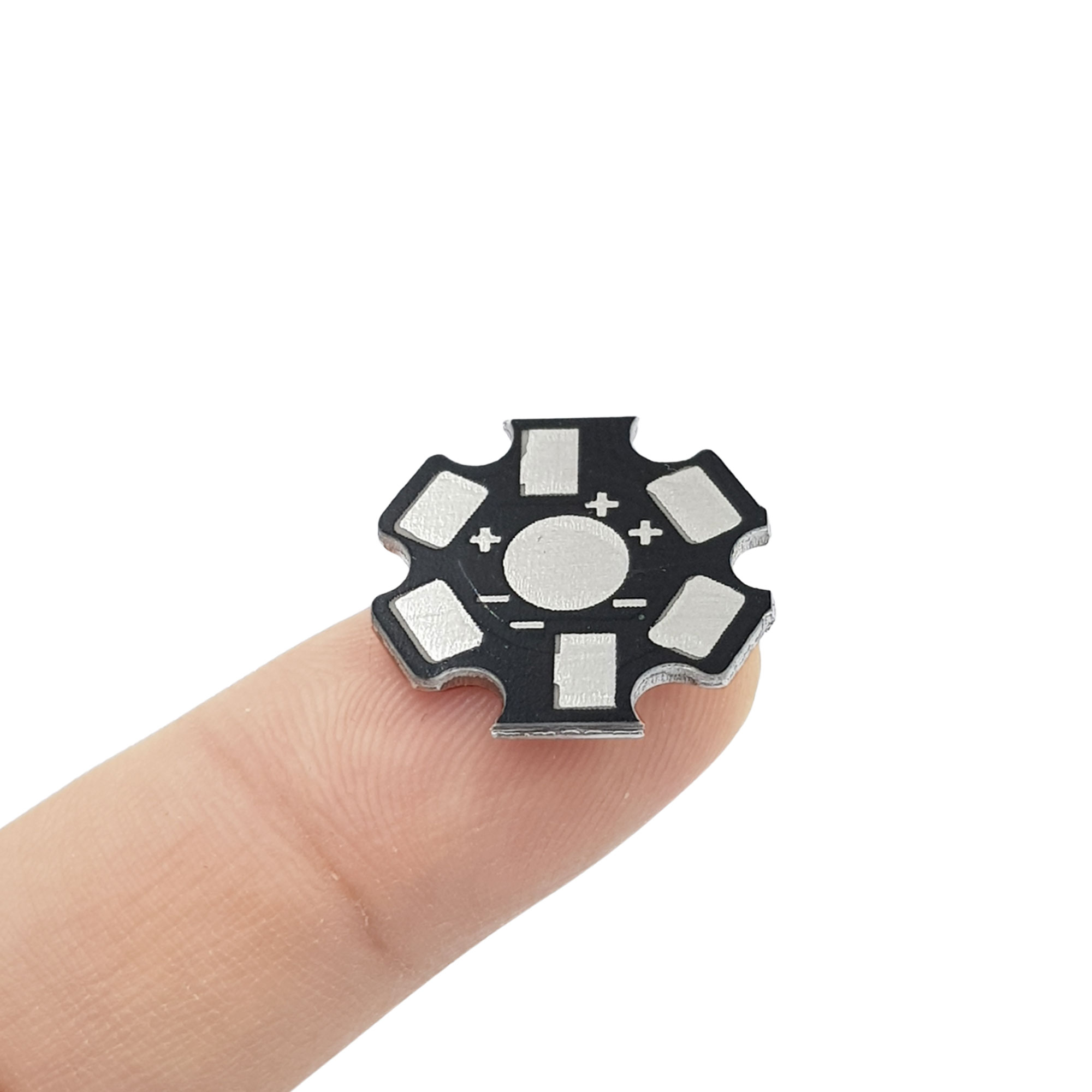 Combo 10 Đế ra chân chip LED 1W/3W/5W, nhôm tản nhiệt led 1W/3W