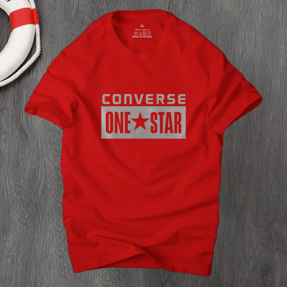 [HCM]Áo Thun Nam Converse All Star cá tính  Áo Thun Cotton 75% Áo From Rộng Ao Thun Unisex  Áo Phông Nam BFashion Bão Bán Buôn - Áo thun nam converse | aothunnam