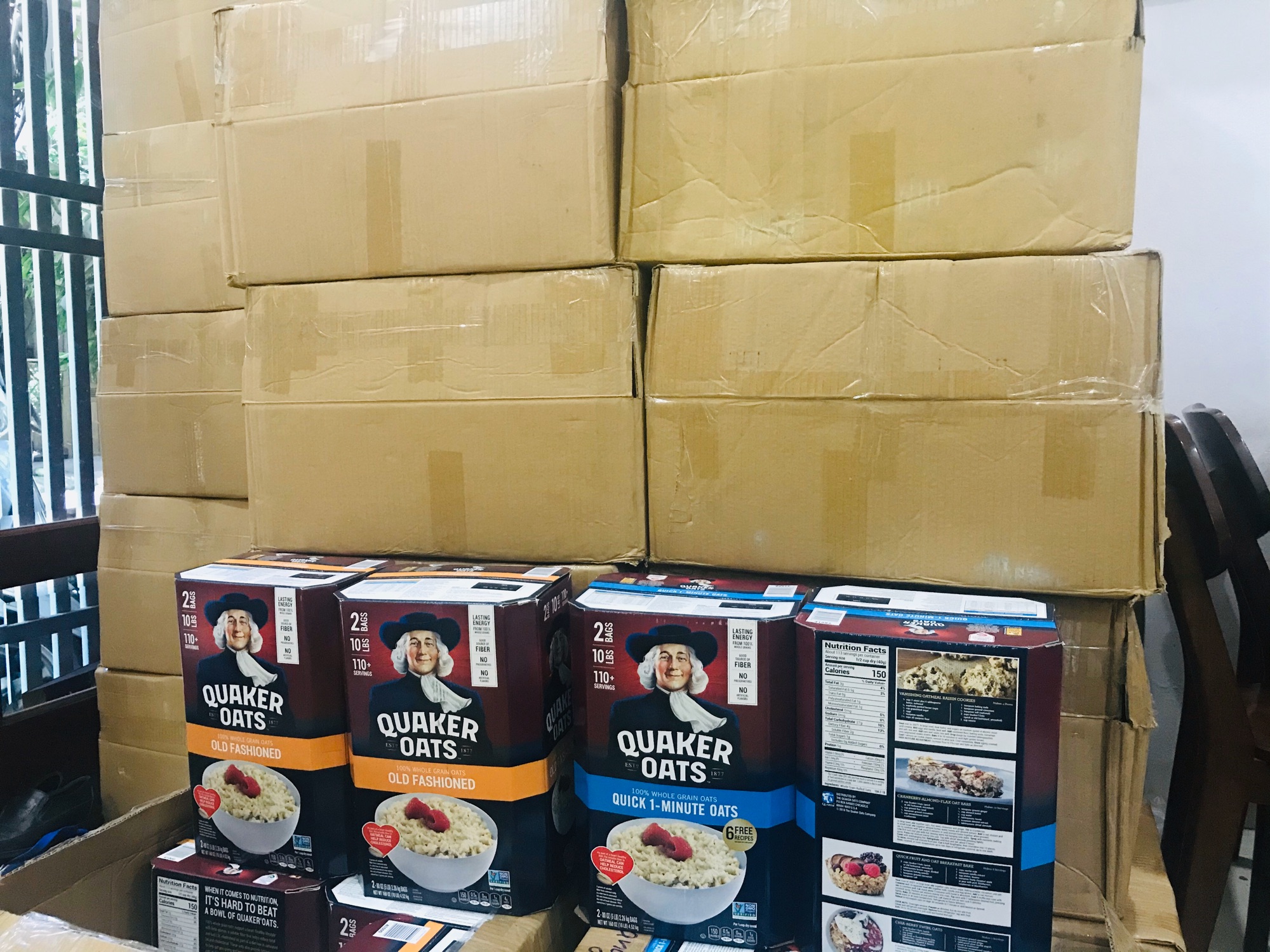 Yến mạch Quaker Oats 4,52kg Quick One (cán vỡ)