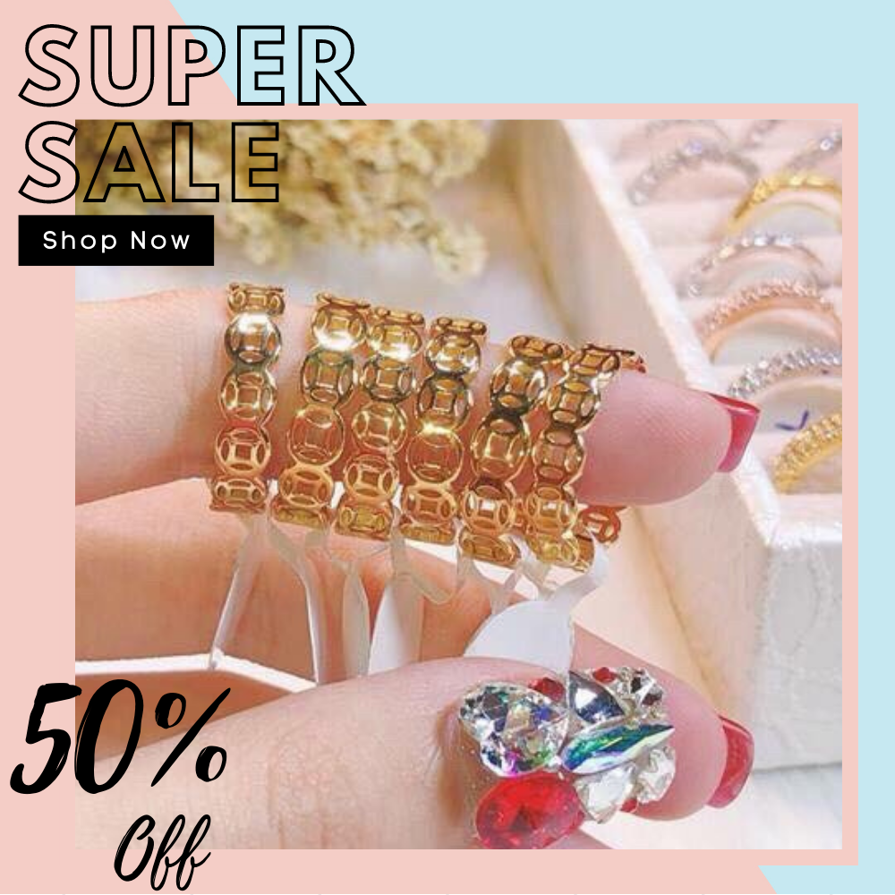 Nhẫn mạ bạch kim nữ đẹp mạ vàng thật cao cấp, nhẫn kim tiền may mắn chạm hoa văn tinh xảo phong thủy tài lộc phát tài thiết kế sang trọng tinh tế xinh đẹp trang sức Gado N102