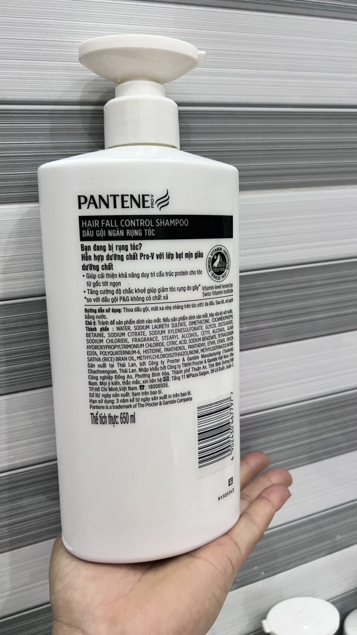 Dầu Gội Pantene 650ml