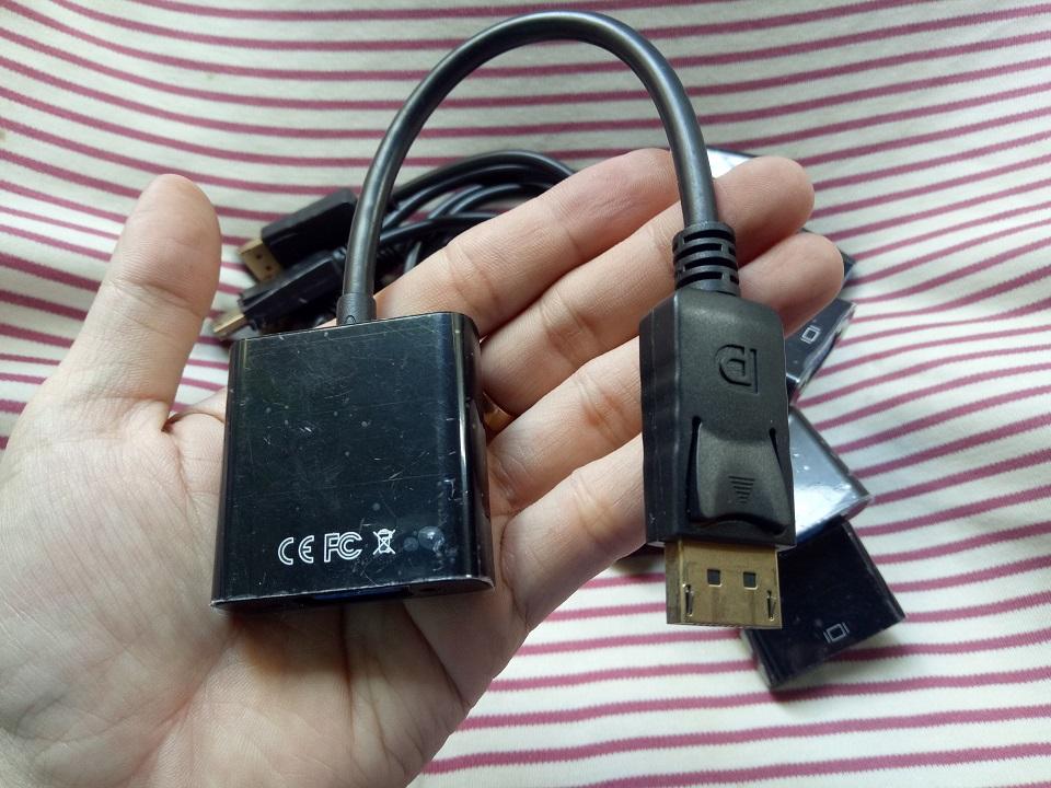 Cáp Chuyển đổi cổng Displayport ra cổng VGA
