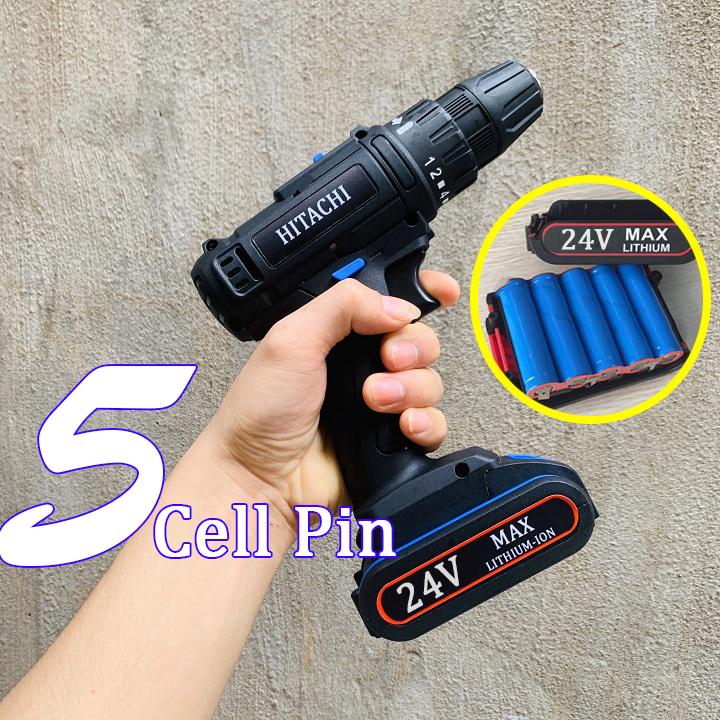 Khoan pin 24V  Hitachi 2 Pin Cao Cấp