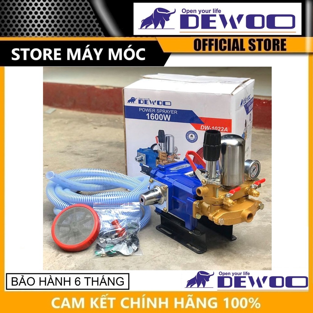 Đầu phun xịt áp lực 2hp dewoo - dw1022a- hàng chính hãng