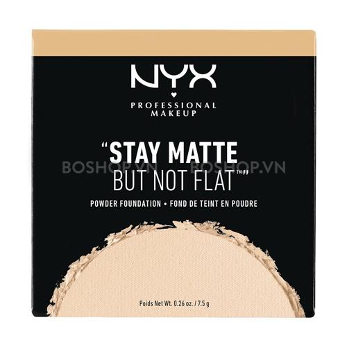 PHẤN PHỦ NYX STAY MATTE BUT NOT FLAT 12 TAWNY