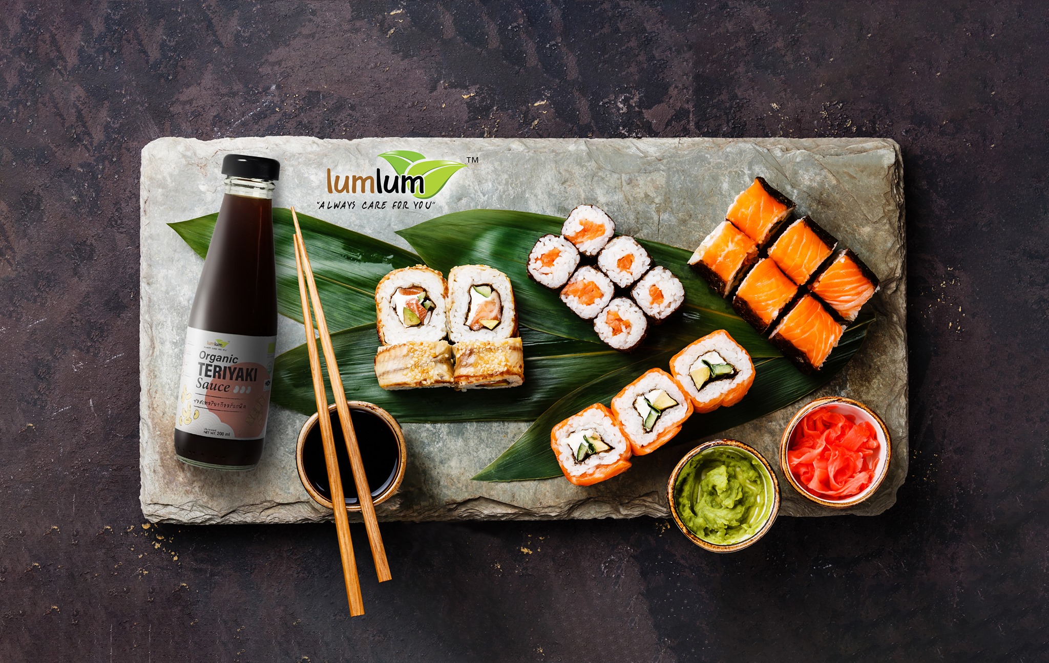 Organic Teriyaki Sauce (Lumlum, Organic Teriyaki Sauce) - 200ml