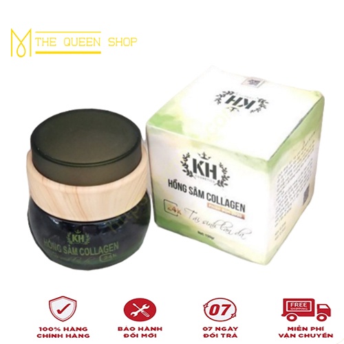 [ Chính Hãng ] Mặt nạ hồng sâm Collagen Kim Hoàng 24k