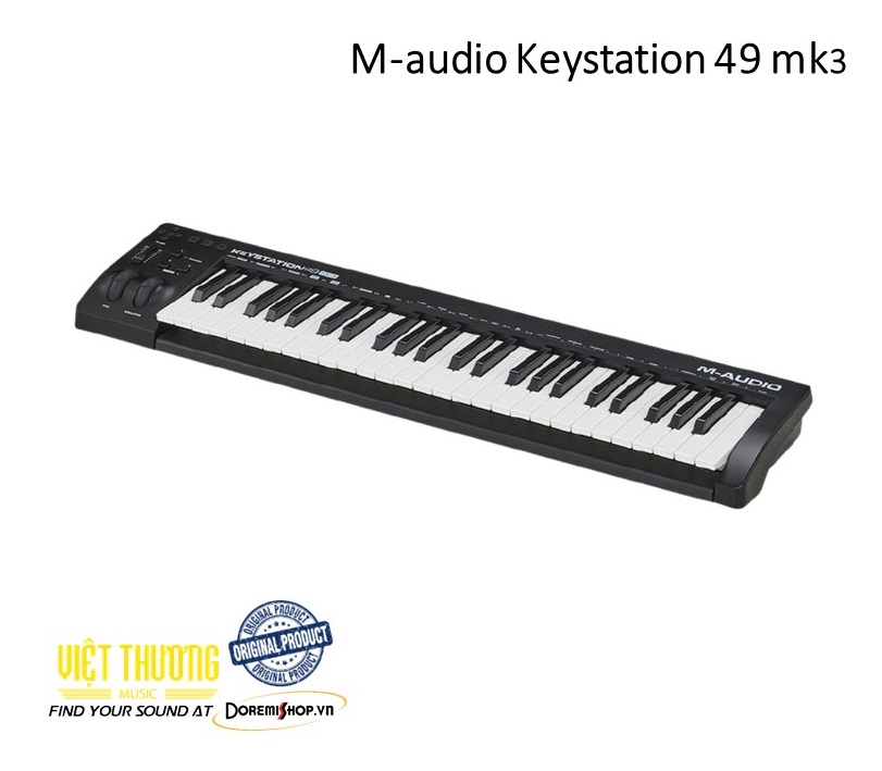 Bàn phím midi controller M-Audio Keystation 49 mk3
