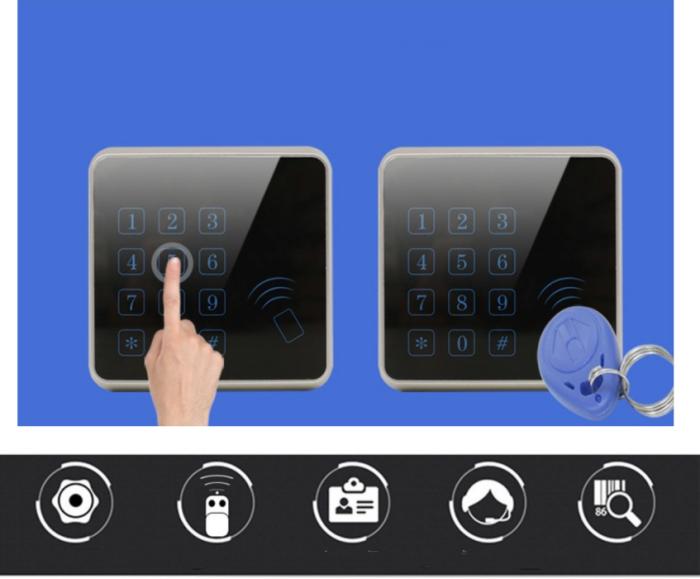 Smart1688-  Khóa cổng điện tử TechHome kèm 4 remote (đạt chẩu CE)