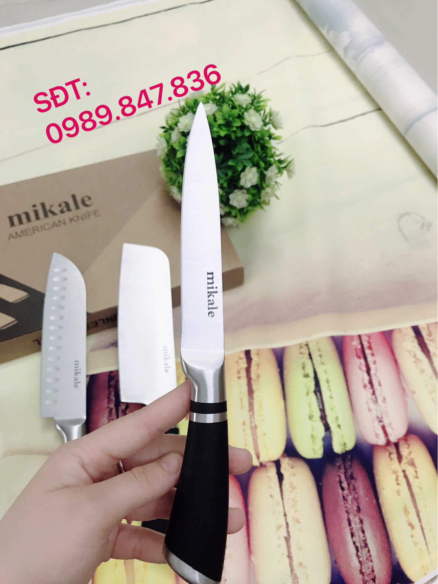 Set 3 dao làm bếp MIKALE Nhật Bản