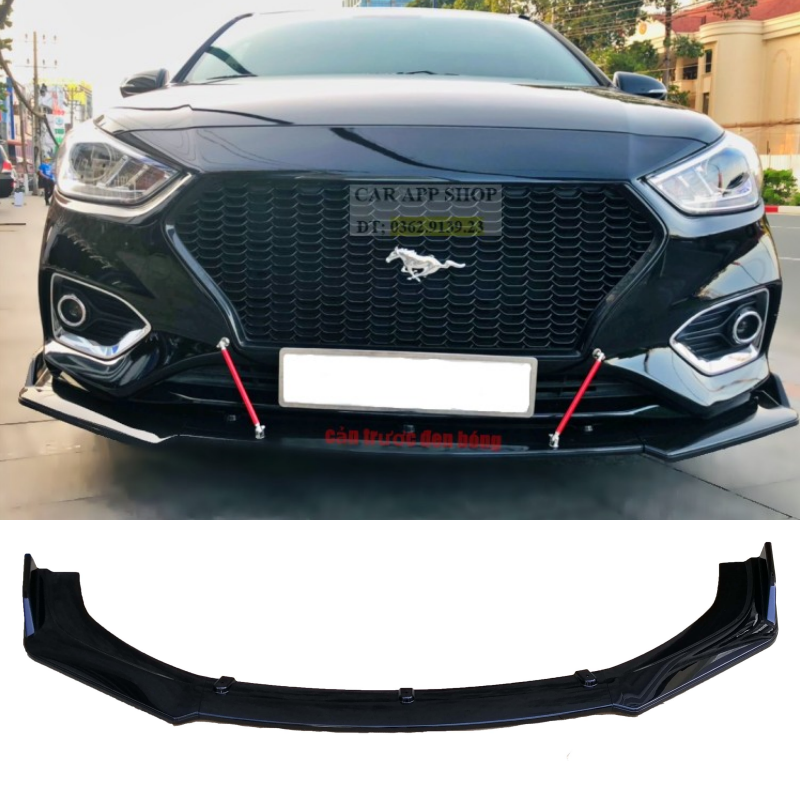Cản Trước, Phụ Kiện Huynhdai Accent Hàng Loại 1 Lắp Cho Các Đời  2018 -2021