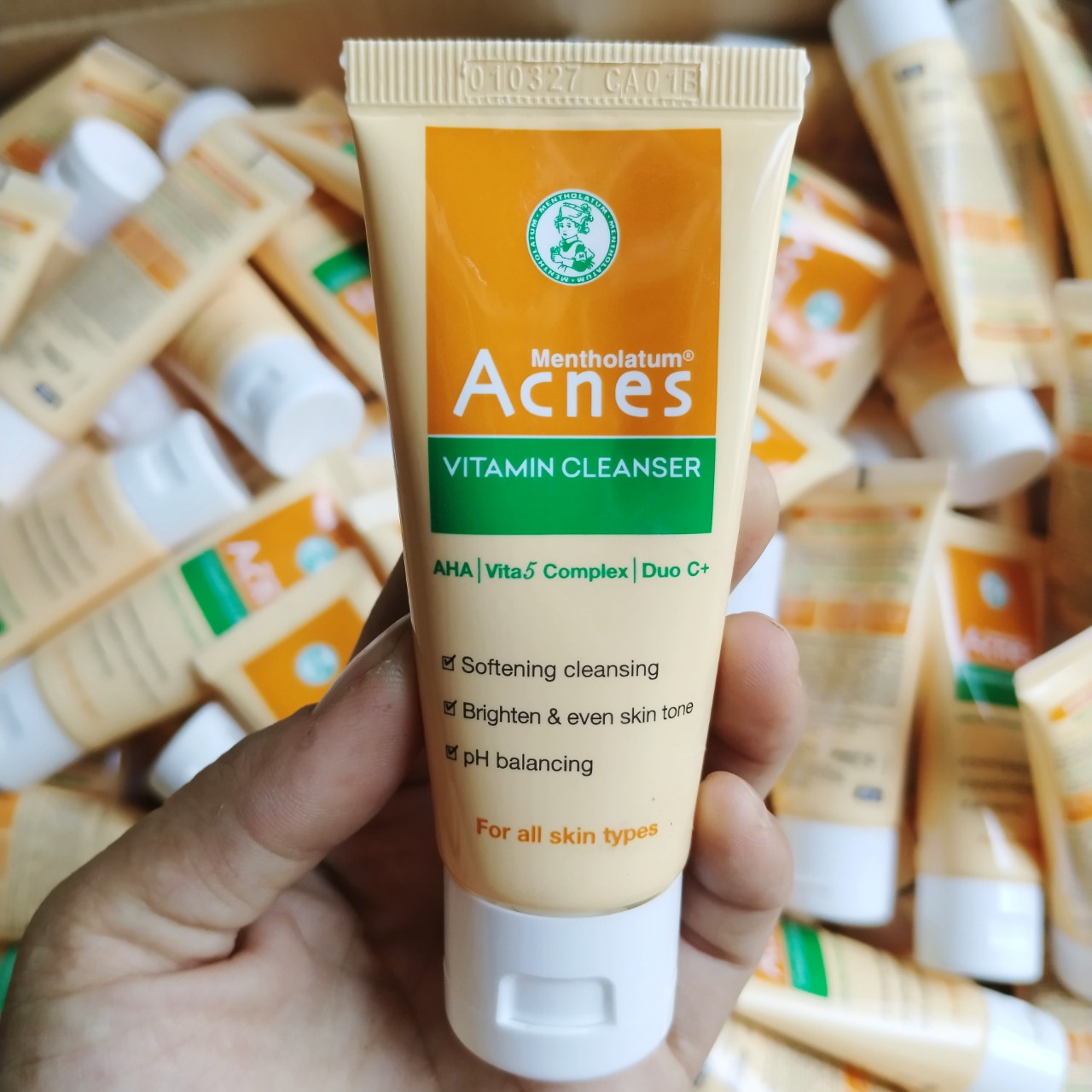 3 Tuýp Sữa rửa mặt Acnes vàng 25g (mẫu mới)