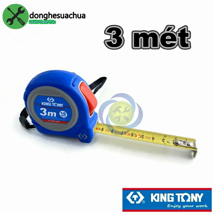 Thước cuộn 3 mét kingtony 79093-03m