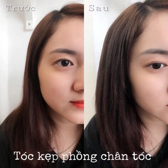 Tóc giả KẸP PHỒNG CHÂN TÓC bản to (giá 1 chiếc)