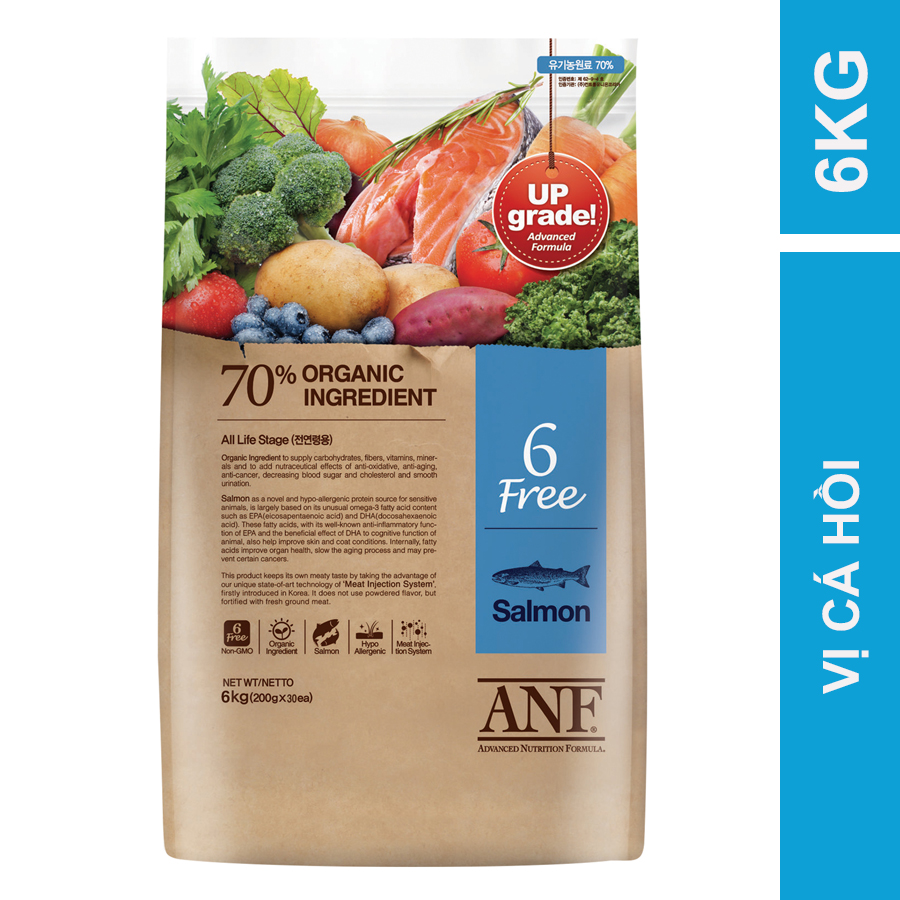 Flame [5.6kg] ANF 6free-organic dog seed food grade trout + white fish