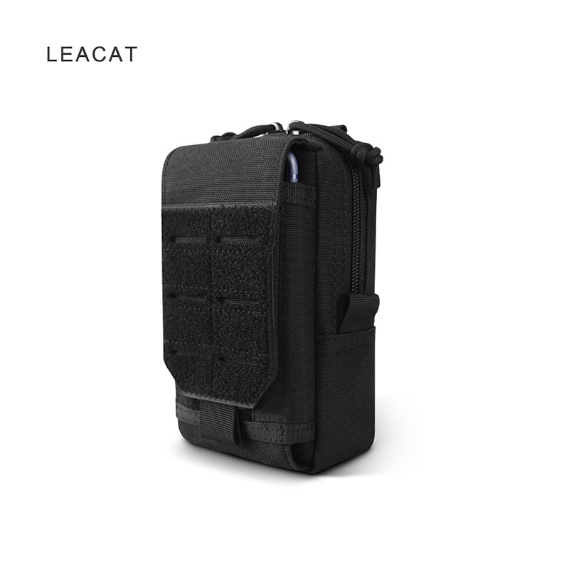 Leacat 1000D Tactical Waist Bag Outdoor Men EDC Tool Bag Vest Pack Purse Mobile Phone Bag Case