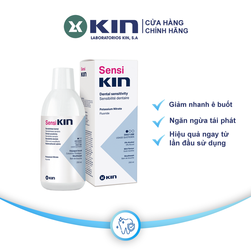 Nước Súc Miệng Sensikin Giảm Ê Buốt Răng 250 Ml