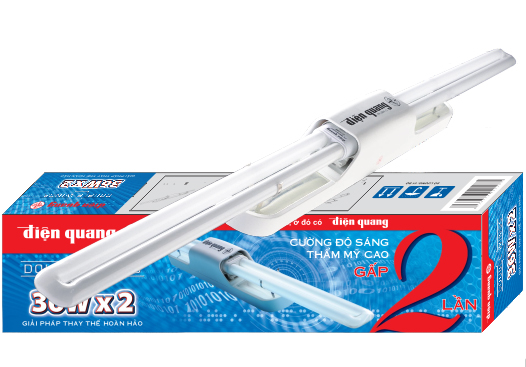 6 Bộ Đèn Double Wing 2x36W Điện Quang