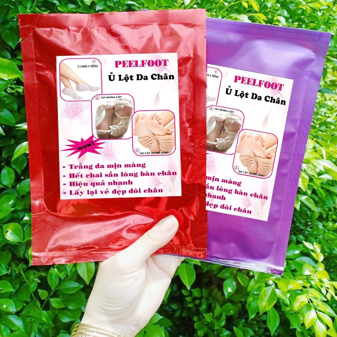 [HCM]Feelfoot Lột Trắng Da Chân Hết Chai Sần