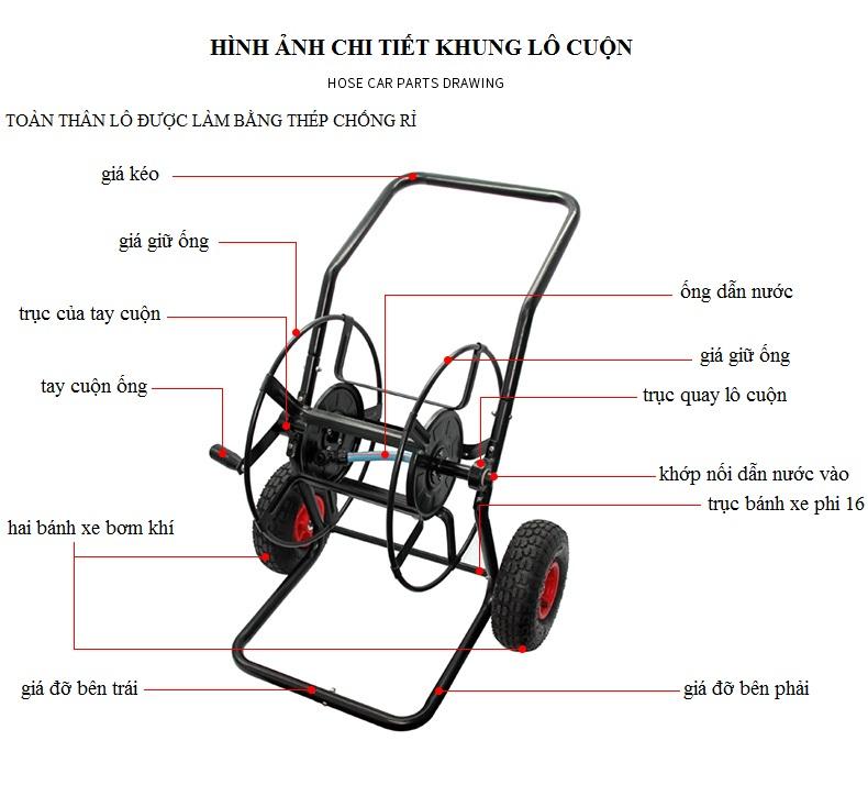 Bộ vòi xịt rửa 80m PR8020A