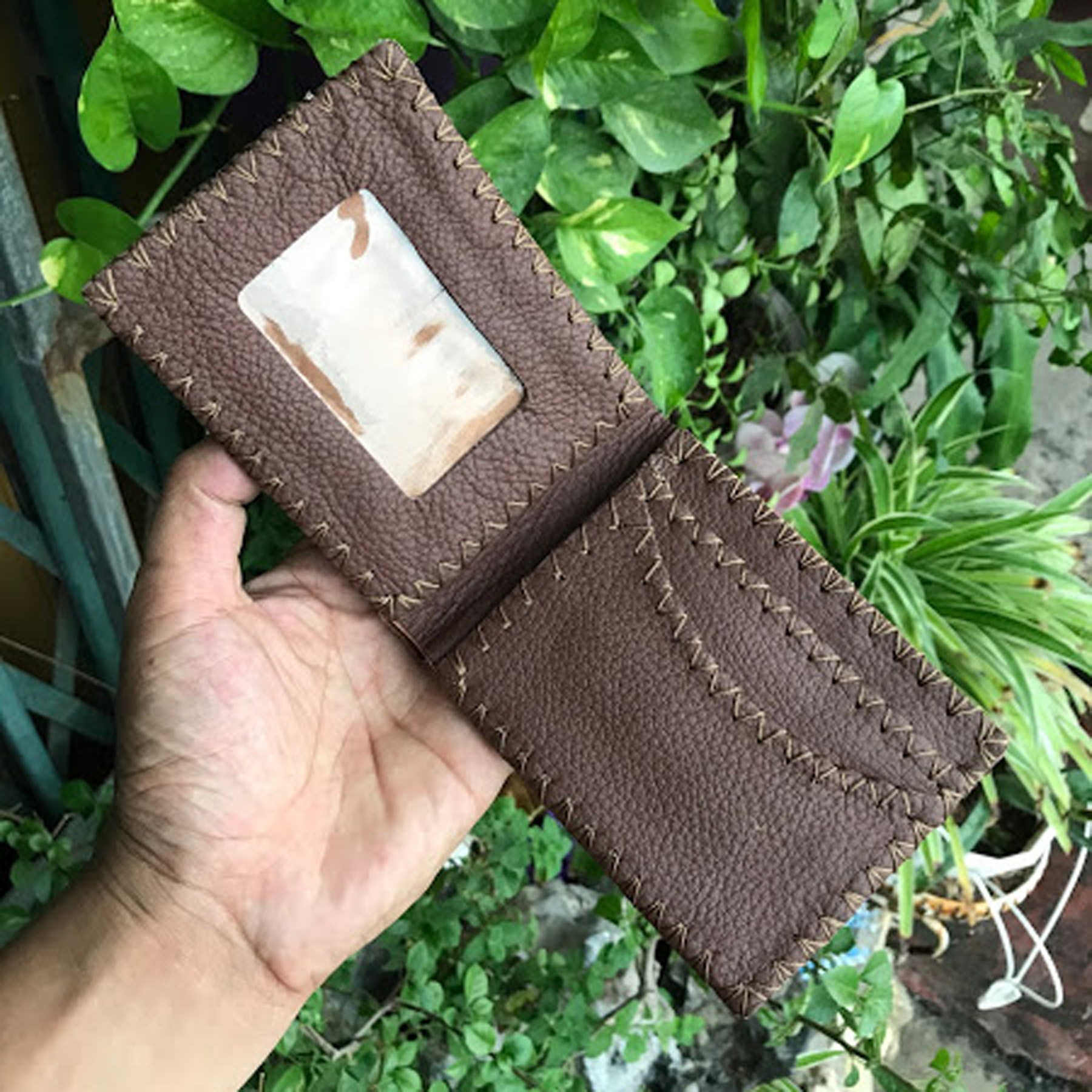 {TẶNG VÍ} Thắt lưng nam da bò khóa kim Combo DaH2