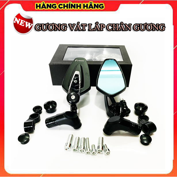 Gương gù rizoma lắp chân kính
